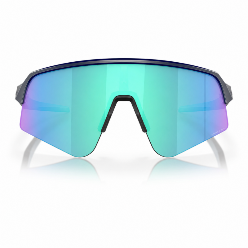 Oakley Sutro Lite Sweep OO9465-0539 vista frontal con lentes Prizm Sapphire